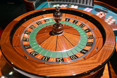 real roulette table.